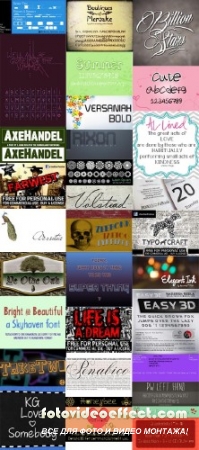   - 8 / Collection of fonts - Part 8