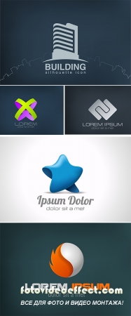 Stock: Logo walking, Abstract icon