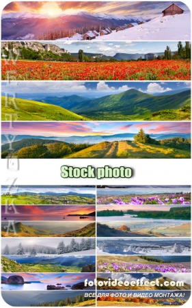 ,   / Nature, beautiful landscapes - Raster clipart