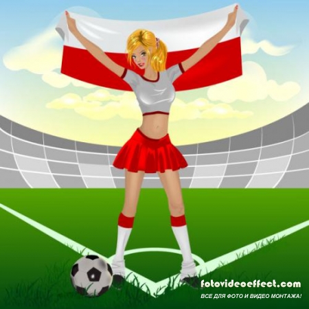 Cartoon Soccer elements 27 - vector