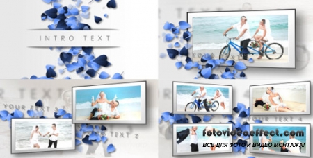 Hearts, Clean Wedding Slideshow - Project for After Effects (Videohive)