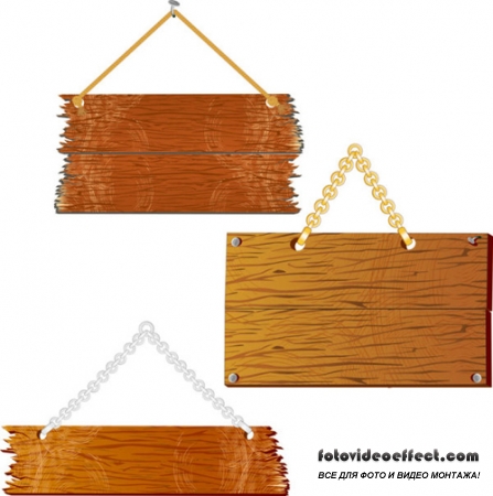 Exquisite wooden tag 01 - vector