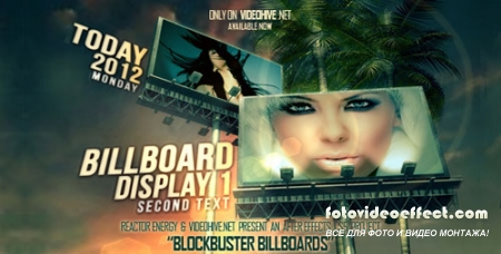 Blockbuster Billboards - Project for After Effects (Videohive)