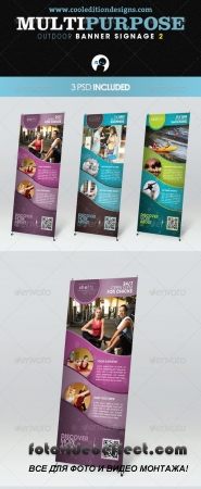 Multipurpose Outdoor Banner Signage 2