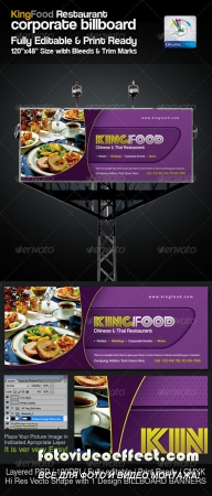 Corporate Restaurant Billboard