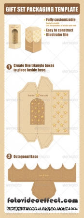Gift Set Packaging Template