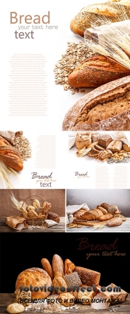 Stock Photo: Bread and bakery products