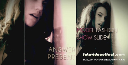 Model Show Slide - Project for After Effects (Videohive)