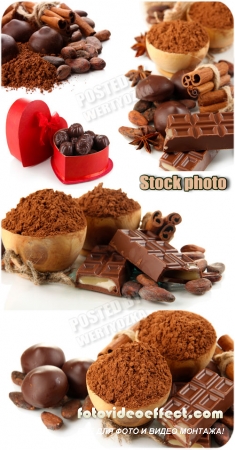 , ,  /  Chocolate, candy, sweets - Raster clipart