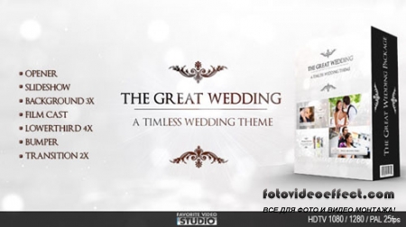 The Great Wedding Pack - Project for After Effects (Videohive)