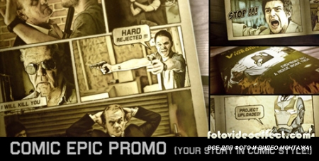 Comic Epic Promo - Project for After Effects (Videohive)