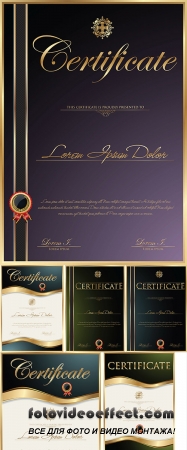 Stock: Certificate template