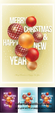 Stock: Christmas and New Year Poster Design