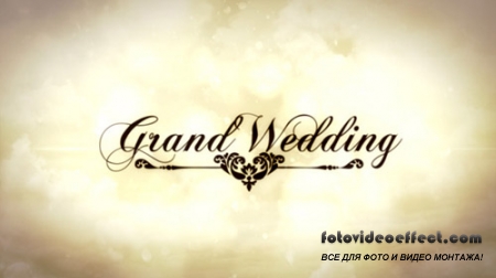 Grand Wedding - Project for After Effects (Videohive)