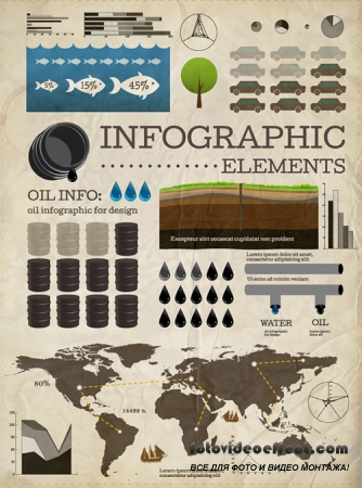 Graphical chart vector