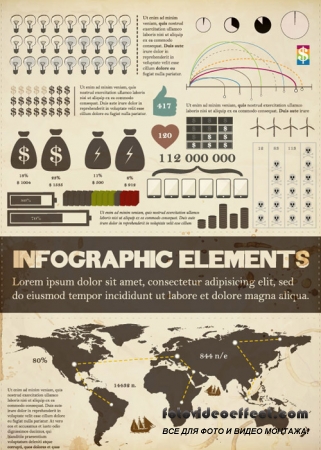 Graphical chart vector