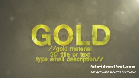 Materials - Project for After Effects (Videohive)