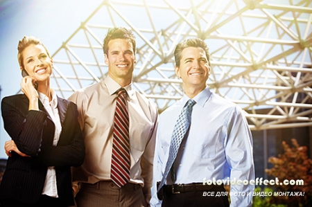 STOCK IMAGES - Группа деловых людей / Group of Business People, Set 1