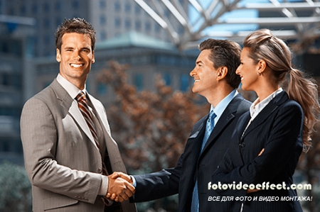 STOCK IMAGES -    / Group of Business People, Set 1