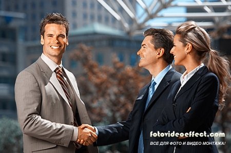 STOCK IMAGES - Группа деловых людей / Group of Business People, Set 1