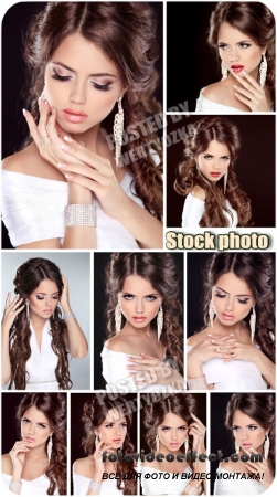      / Beautiful girl - stock photos