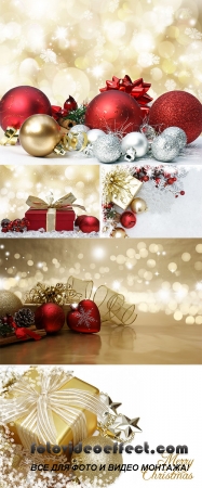 Stock Photo: Christmas background