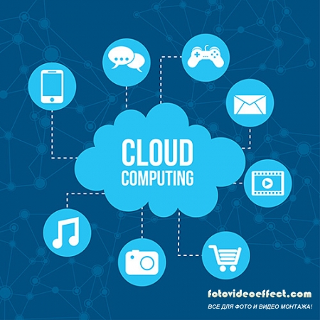 VECTOR CLIPART -   / Cloud Computing