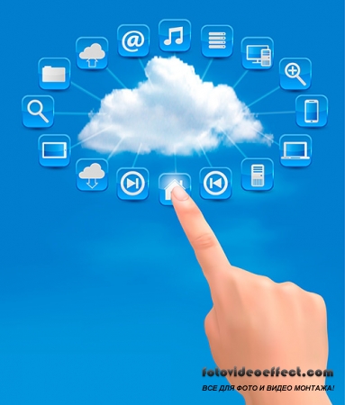 VECTOR CLIPART -   / Cloud Computing