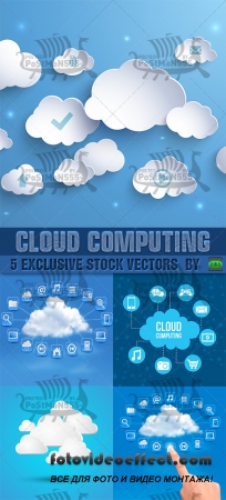VECTOR CLIPART -   / Cloud Computing
