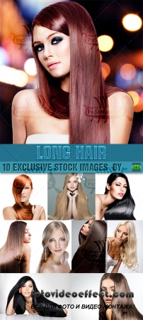      | Beautiful women with long hair,  