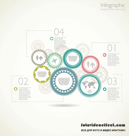    | Infographics - Modern Design template 3, 