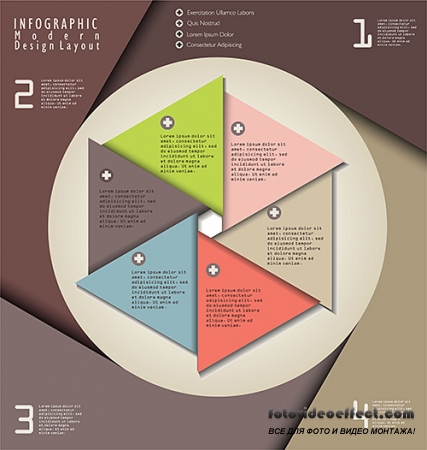    | Infographics - Modern Design template 3, 