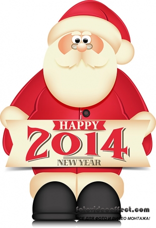     | New Year and Christmas stickers, 