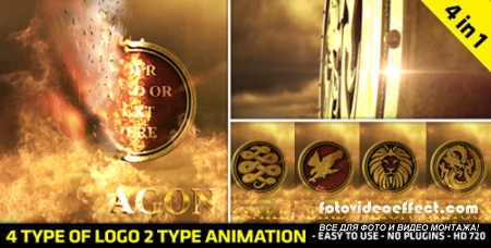 Fire Logo Reveal - Project for After Effects (Videohive)