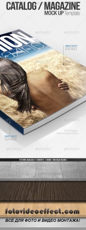 Magazine Clean & Realistic Mock-up