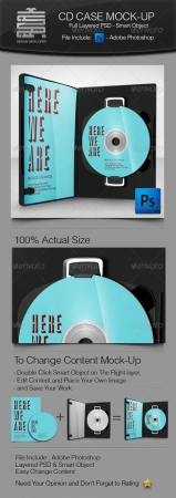 CD/DVD Case Mock-Up
