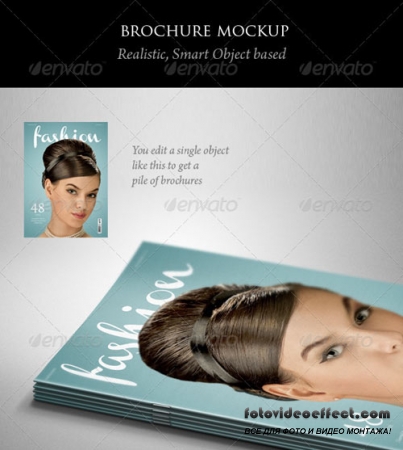 Brochure or Magazine Mockup