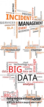 Stock: Word cloud - incident management