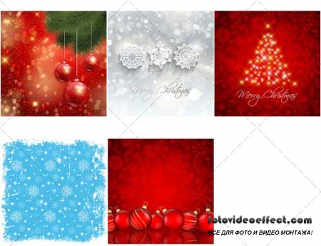        | Beautiful backgrounds for Christmas and New Year, 