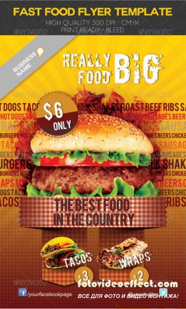 Fast Food Flyer Template