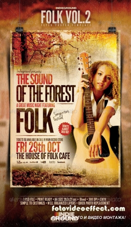 Folk Flyer/Poster Vol. 2