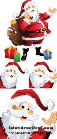 Stock: Santa with presents