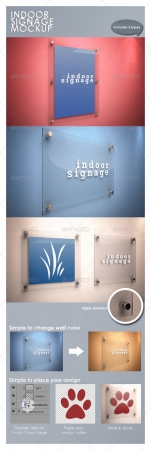 Indoor Signage Mockup