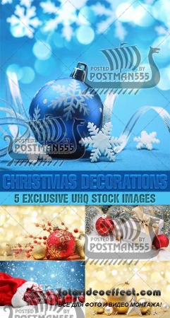   ,   | New year and Christmas, greeting backgrounds -  