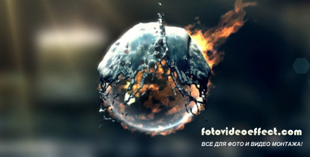 Fire & Water Logo - Project for After Effects (Videohive)