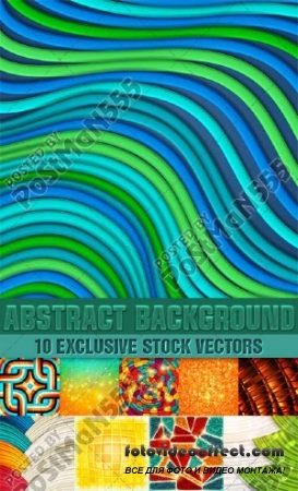      | Colored in abstract style backgrounds 3, 