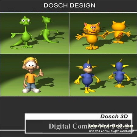 Dosch Design: Digital Comics Vol 1 & 2