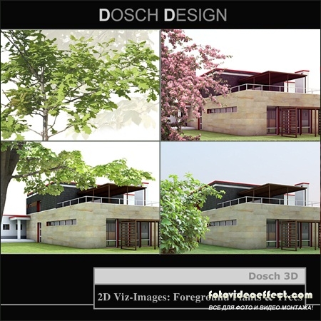 Dosch Design - 2D Viz-Images Foreground Plants & Trees