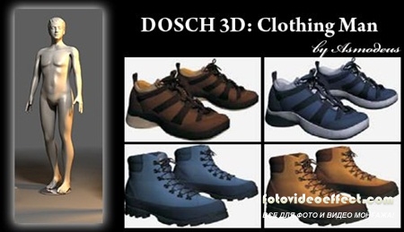 Dosch Design 3D  Clothing Man