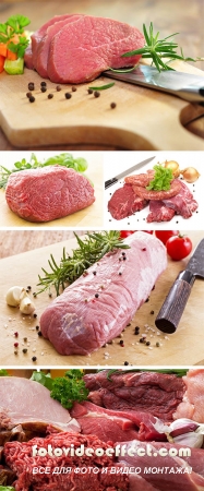 Stock Photo: Fresh Meat